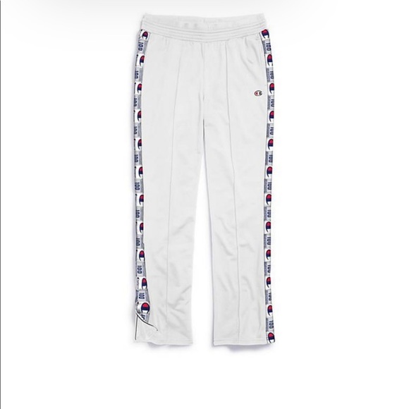 NWT Champion Logo Side Stripe Track Pants - Picture 3 of 3